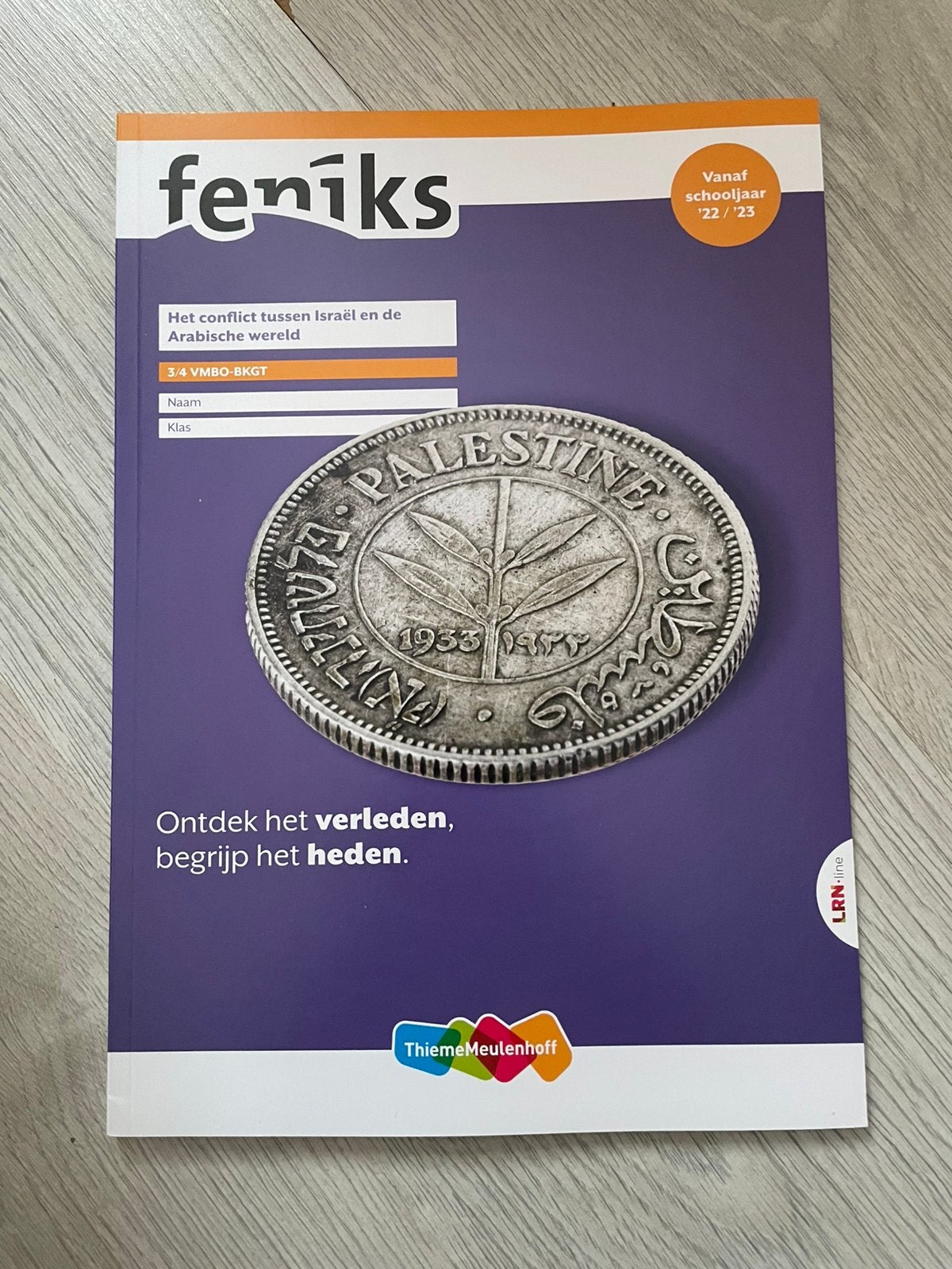 Feniks 3/4 VMBO-BKGT Het conflict Israël Arabische wereld, Verzenden, Zo goed als nieuw, VMBO, Geschiedenis