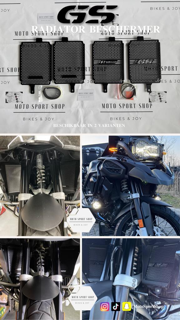 BMW GS 1250 RADIATOR BESCHERMER, Ophalen
