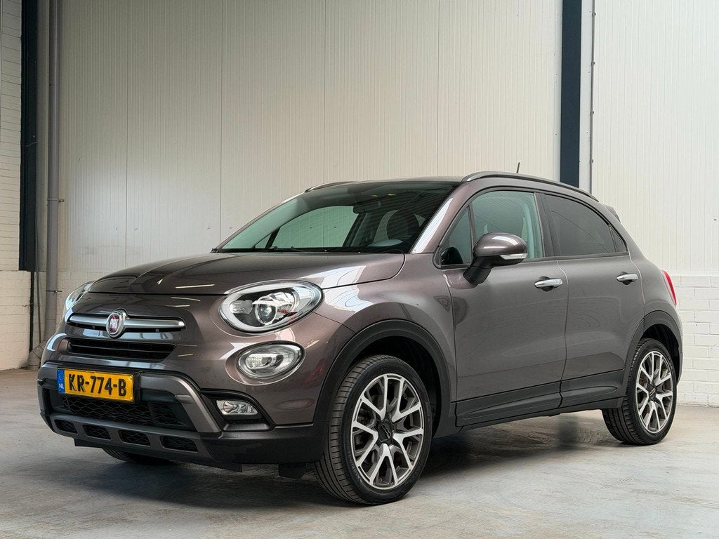 Fiat 500 X Cross 1.4 Turbo MultiAir CrossPlus|Automaat, Auto's, Fiat, Gebruikt, 4 cilinders, Bruin, 500X