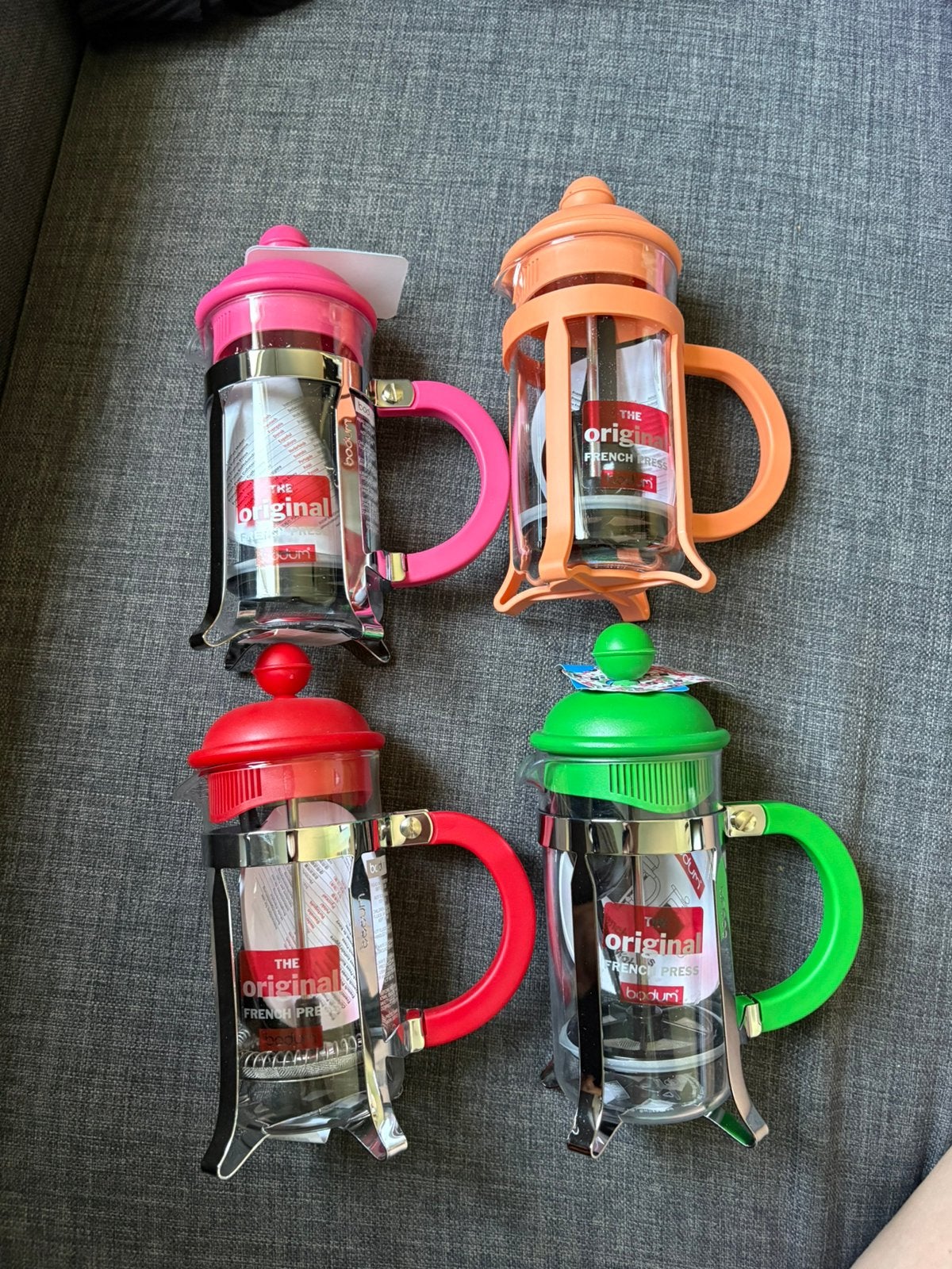 Java French Press bekers Bodum, Verzenden, Nieuw, Meerkleurig, Bodum