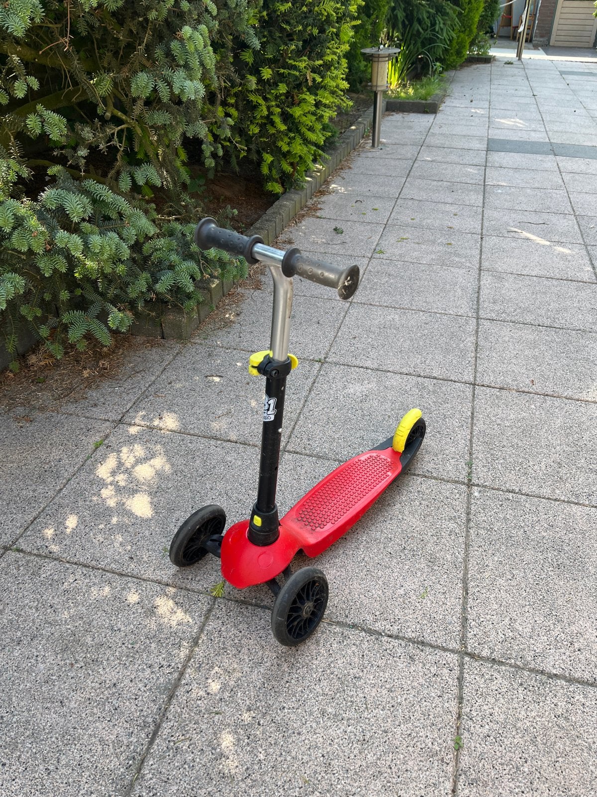 Oxelo B1 Kinderstep Rood - Gebruikt, Ophalen of Verzenden, Gebruikt, Gewone step