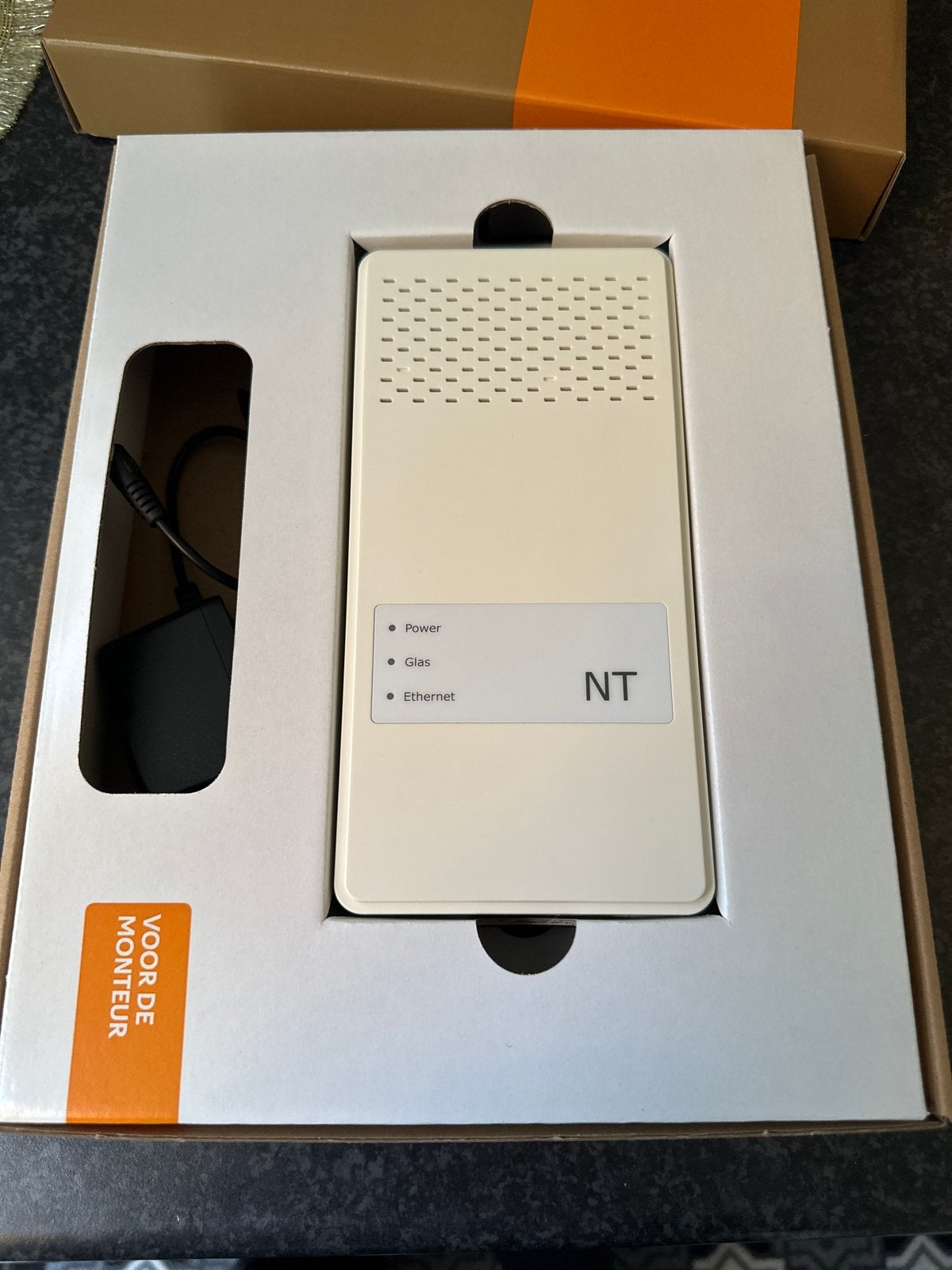 ZTE ZXV10 F3100 Glasvezel NT (Network Termination), Computers en Software, Routers en Modems, Ophalen of Verzenden, Nieuw, Router