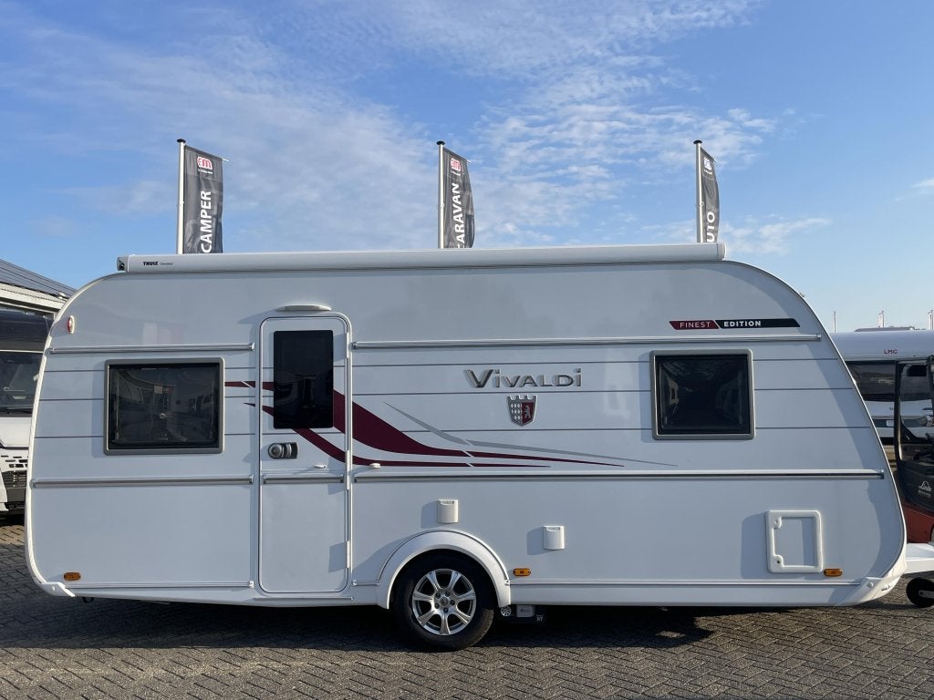 Tabbert Vivaldi 480 TD Finest edition/LUIFEL/MOVER/VLOERVERW, Caravans en Kamperen, Rondzit, Tabbert, Bedrijf, Overige typen