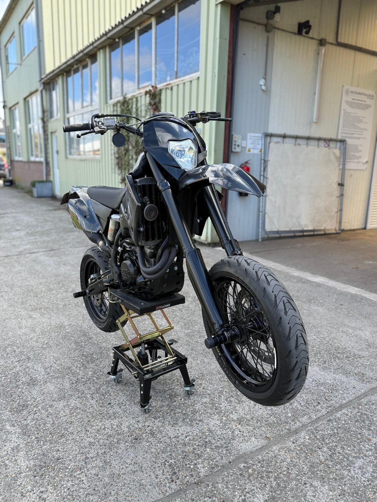 KTM 525 exc Supermoto black, 525 cc, Particulier, Handgeschakeld, 1 cilinder