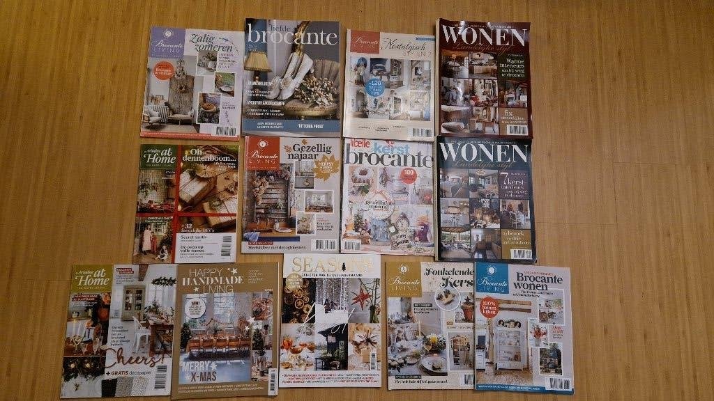 brocante landelijke tijdschriften 13 stuks, Boeken, Ophalen, Gelezen, Overige typen