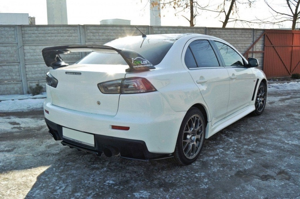 Voorlip spoiler sideskirt diffuser - Mitsubishi Evolution 10, Ophalen of Verzenden