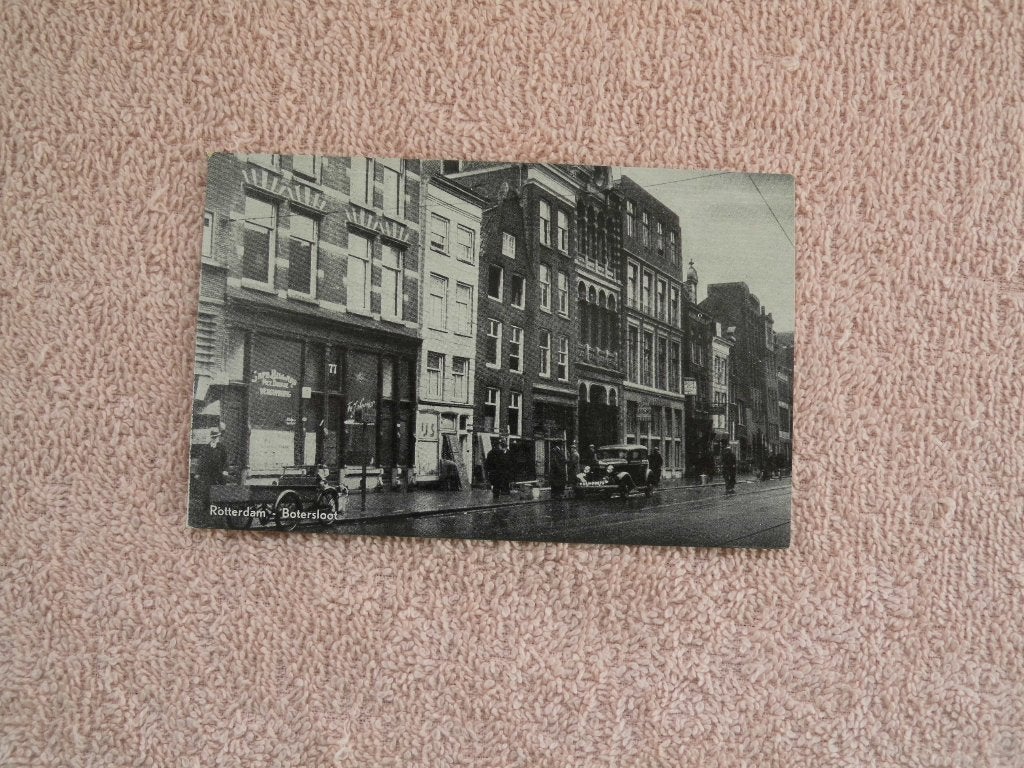 Oude ansichtkaart Rotterdam - Botersloot, Ophalen of Verzenden, 1920 tot 1940, Ongelopen, Zuid-Holland