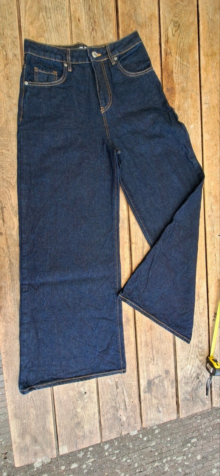 Nieuwe Via Delle Rose Wide leg baggy jeans maat 28/ M, Kleding | Dames, Blauw, Nieuw, Via Dell Rose, Ophalen of Verzenden
