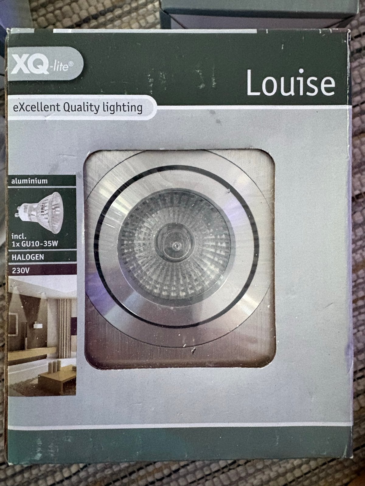 Halogeen Inbouwspot GU10-35W Aluminium, Metaal, Overige merken, GU10, Nieuw