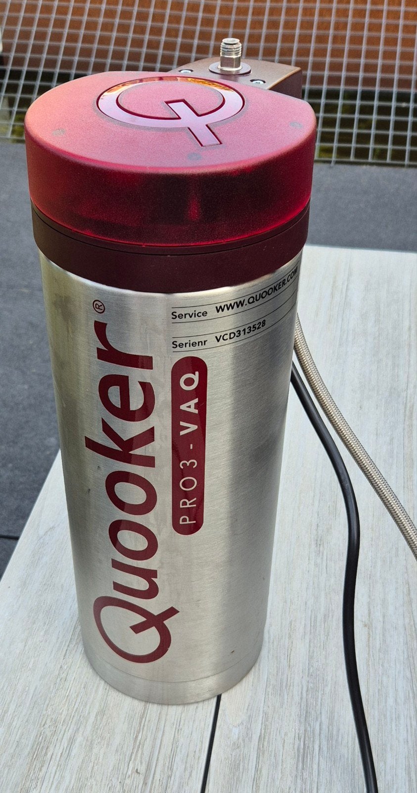 Quooker Pro3 Vaq E / 3-liter vat met kraan Direct kokend wat, Zilver, Ophalen of Verzenden, Metaal, Overige typen