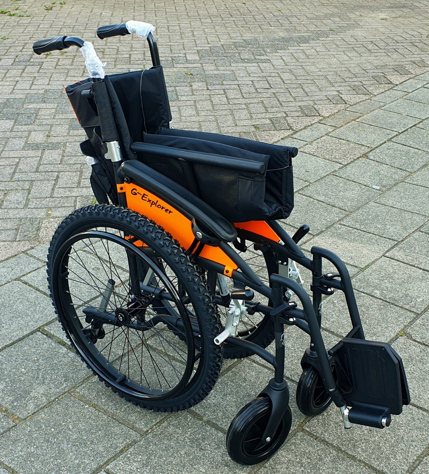 Lichtgewicht outdoor rolstoel Excel G-Explorer NIEUW, Diversen, Rolstoelen, Excel G-Explorer, Zo goed als nieuw, Handbewogen rolstoel