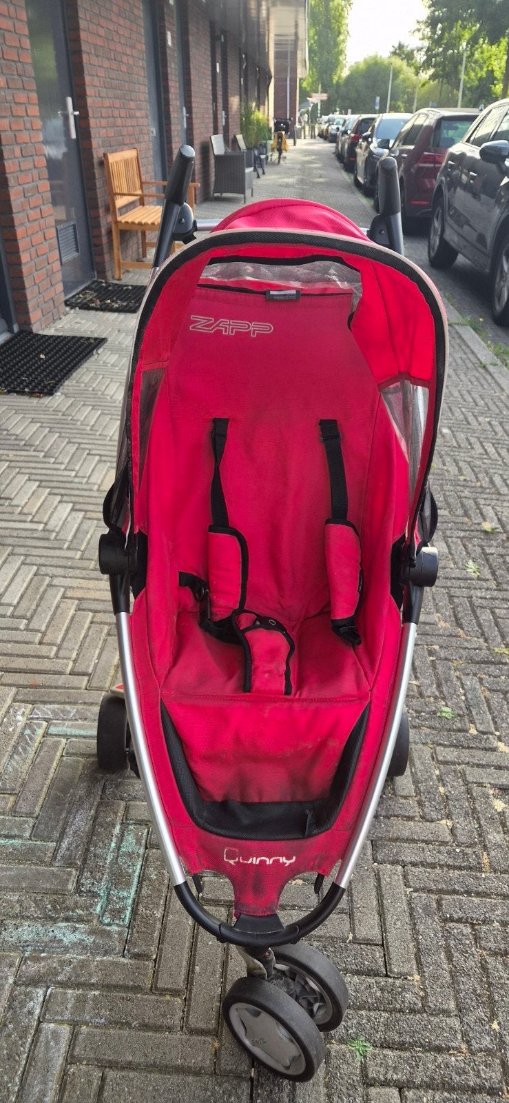 Quinny buggy klein inklapbaar, Kinderen en Baby's, Buggy's, Ophalen, Gebruikt, Quinny, Zonnekap