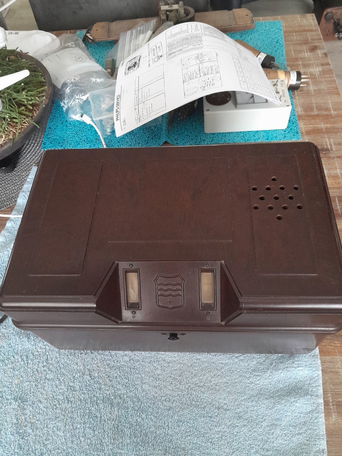 Philips radio 2433-2533, Ophalen of Verzenden