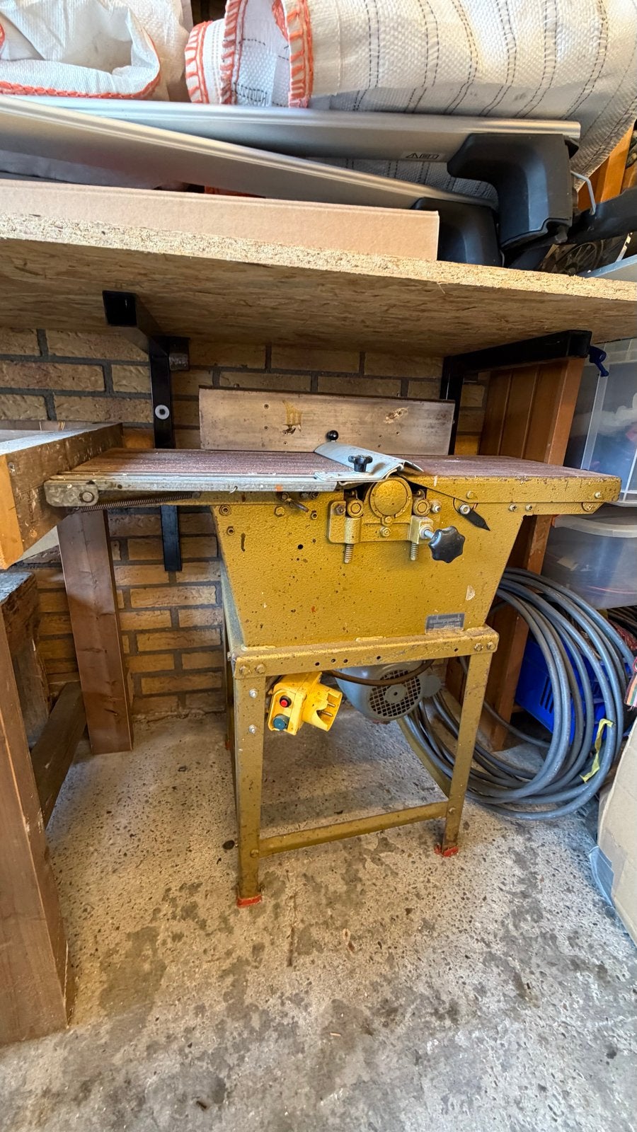 Scheppach Prima HW70 Vlak van dikte bank, Ophalen, Gebruikt, Minder dan 600 watt, Vlakschuurmachine