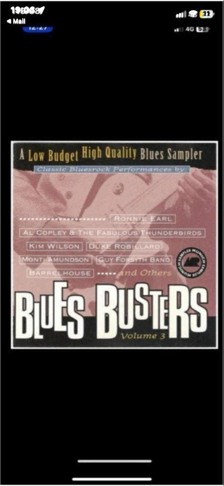 Blues Busters Volume 3 - Low Budget High Quality Blues Sampl, Ophalen of Verzenden, Gebruikt, Bluesrock, Verzamelalbum
