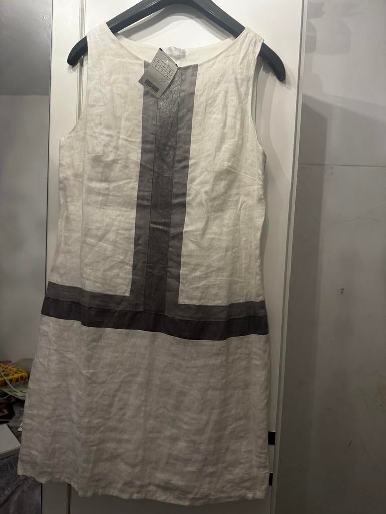 Promod dames jurk, Kleding | Dames, Wit, Maat 42/44 (L), Ophalen of Verzenden, Zo goed als nieuw