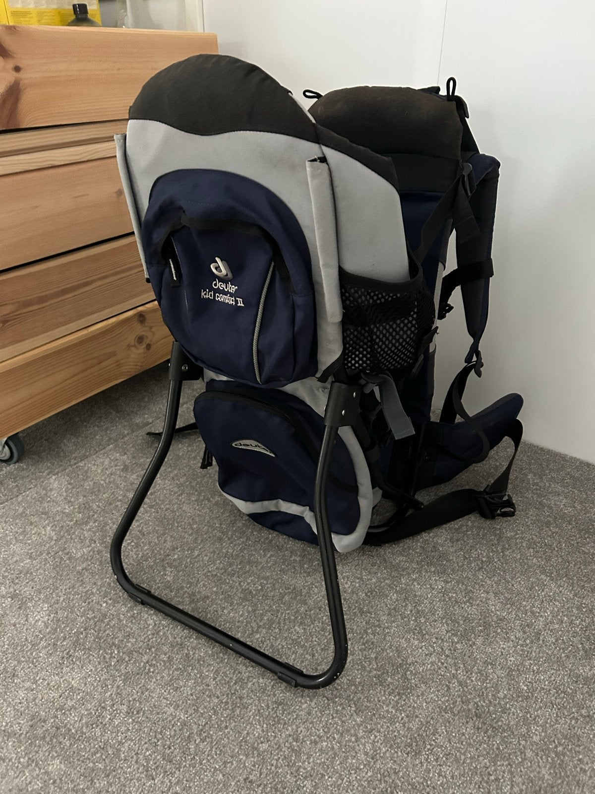 Deuter Kid Comfort II Draagzak, Ophalen, Gebruikt, Rug, Draagzak