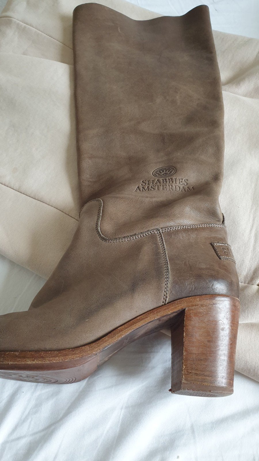 shabbies  mooie kleur  bruin    Amsterdam maat 38, Ophalen of Verzenden, Zo goed als nieuw, Zwart