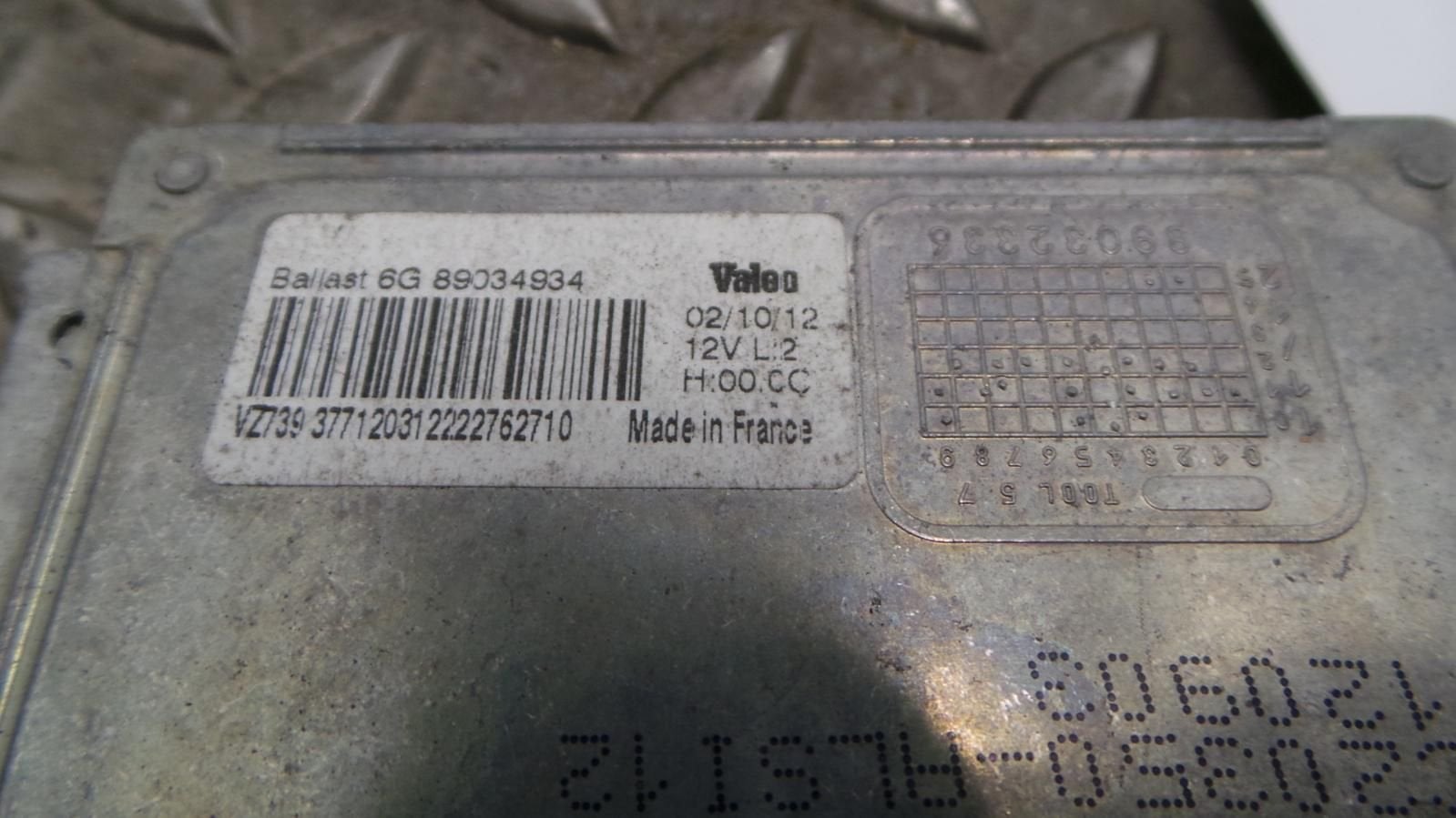 RENAULT ESPACE XENON STUURAPPARAAT 2012, Ophalen of Verzenden, Gebruikt, ARN erkend