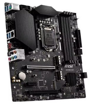 MSI Z490M-S01 Moederbord met Socket LGA 1200, Computers en Software, Ophalen of Verzenden, Gebruikt, DDR4