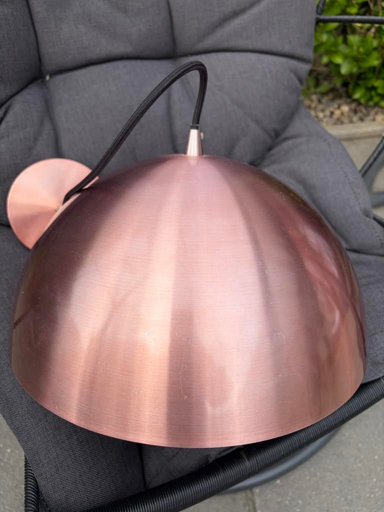 Rose goud, Huis en Inrichting, Lampen | Hanglampen, Ophalen, Zo goed als nieuw, Minder dan 50 cm