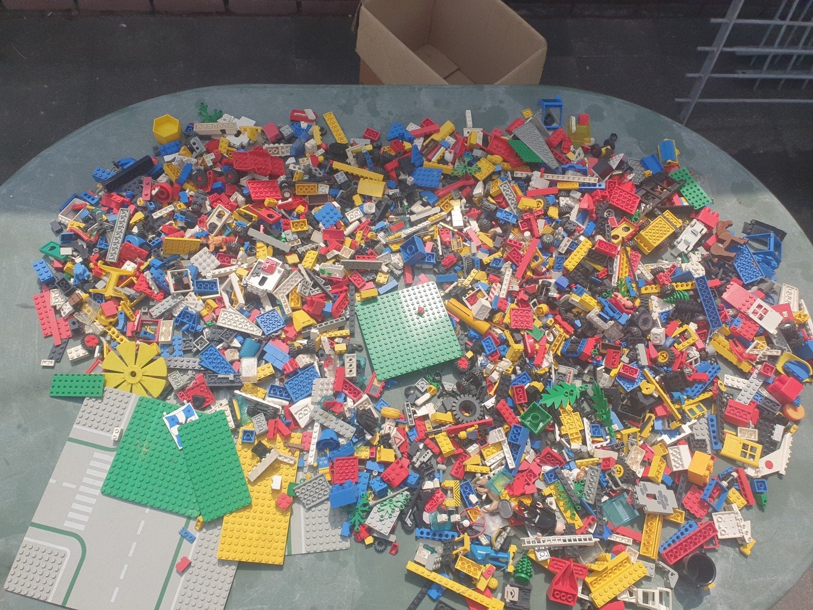 partij lego, Ophalen, Gebruikt