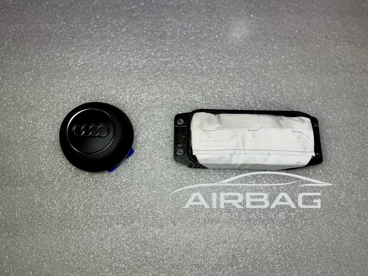 Audi A4 A5 8W airbag set 8W0880201D 8W0880204D stuur airbag, Gebruikt, -, -, Ophalen of Verzenden