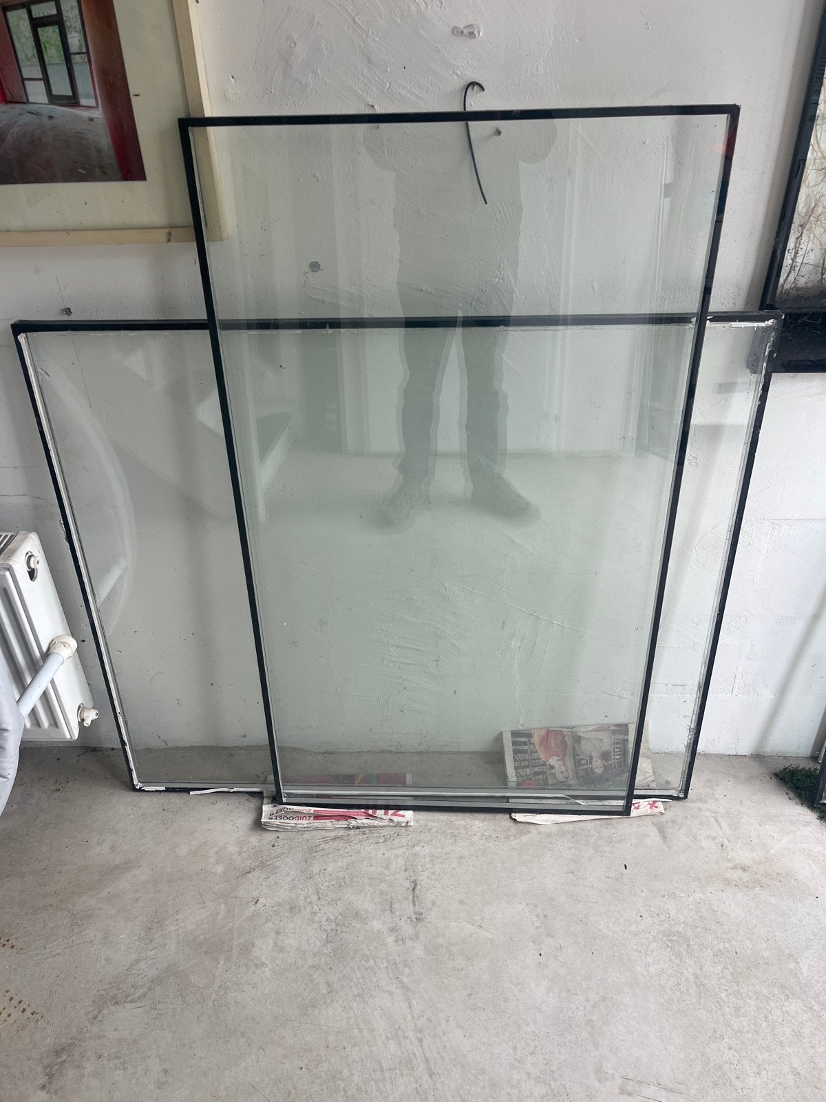 Gebruikt thermopane raam 1084x925x21 mm, Doe-het-zelf en Verbouw, Ophalen, Gevelraam of Ruit, Gebruikt, 80 tot 120 cm