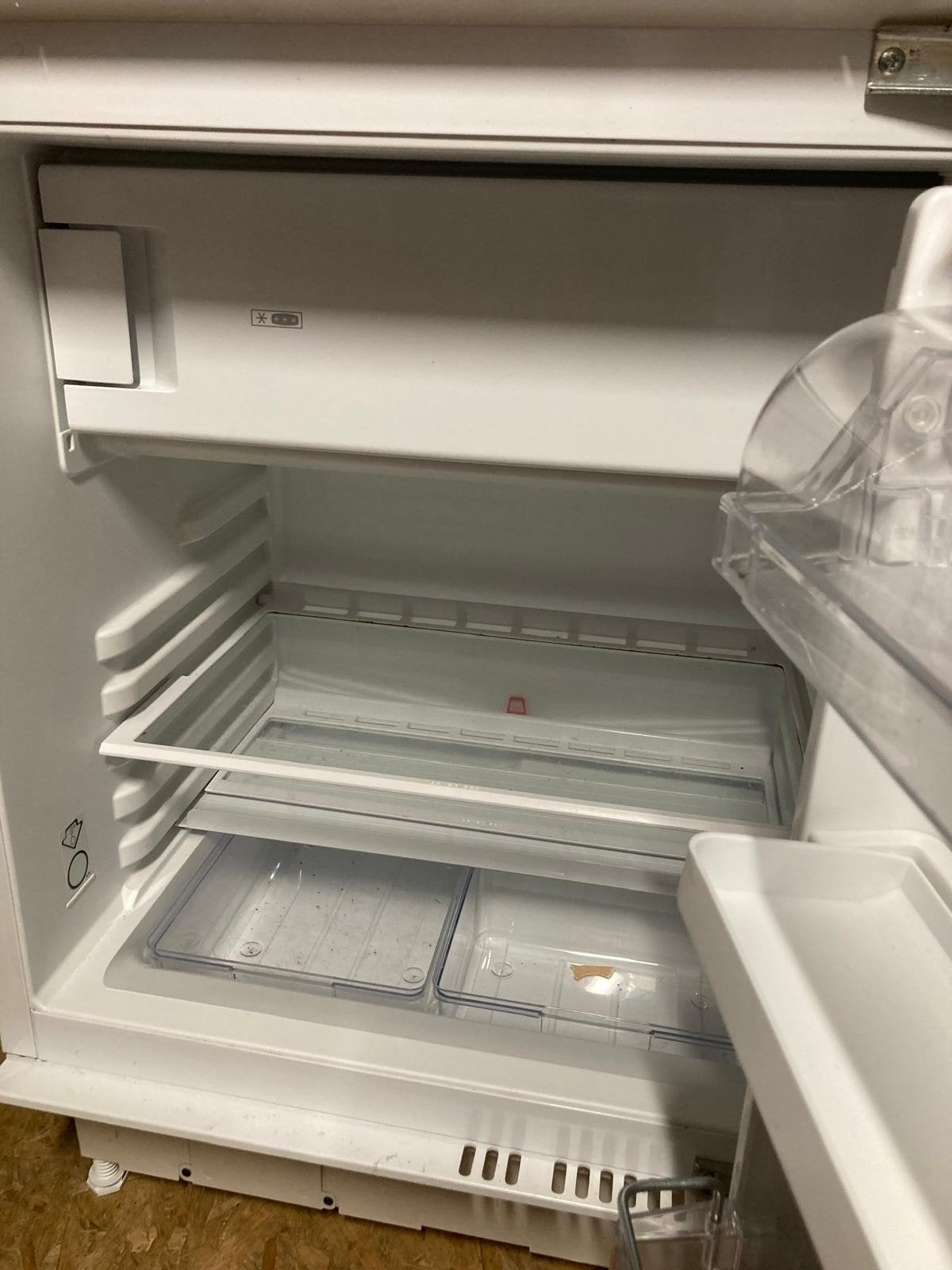 IKEA Huttra inbouwkoelkast met vriesvak, Gebruikt, 100 tot 150 liter, 45 tot 60 cm, Met vriesvak