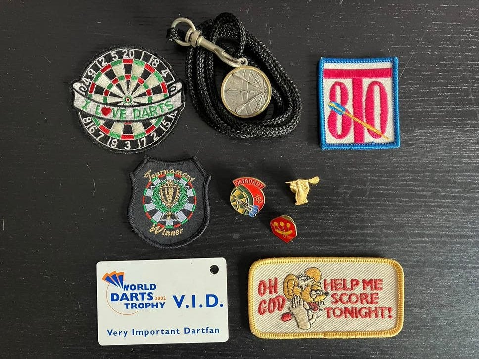 9 leuke dart items, Ophalen of Verzenden, Gebruikt