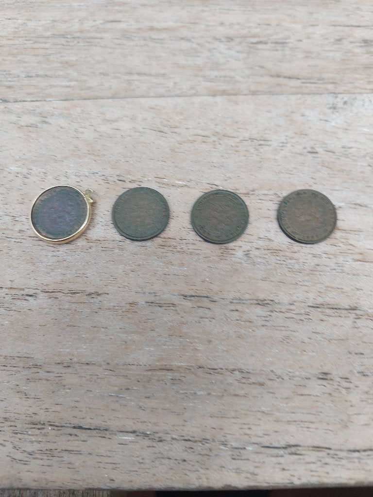 4 halve centen nederland 1926,1934,1936 en 1937, Verzenden, Koningin Wilhelmina, Overige waardes, Setje