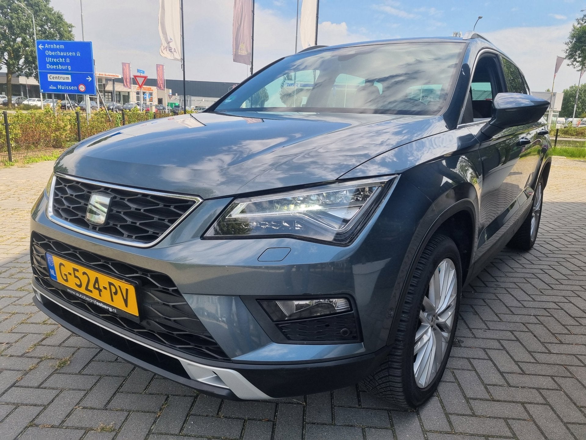 Seat Ateca 1.4 EcoTSI Xcellence Panodak Leder Camera 1e Eige, Auto's, Dealer onderhouden, Gebruikt, 4 cilinders, 150 pk