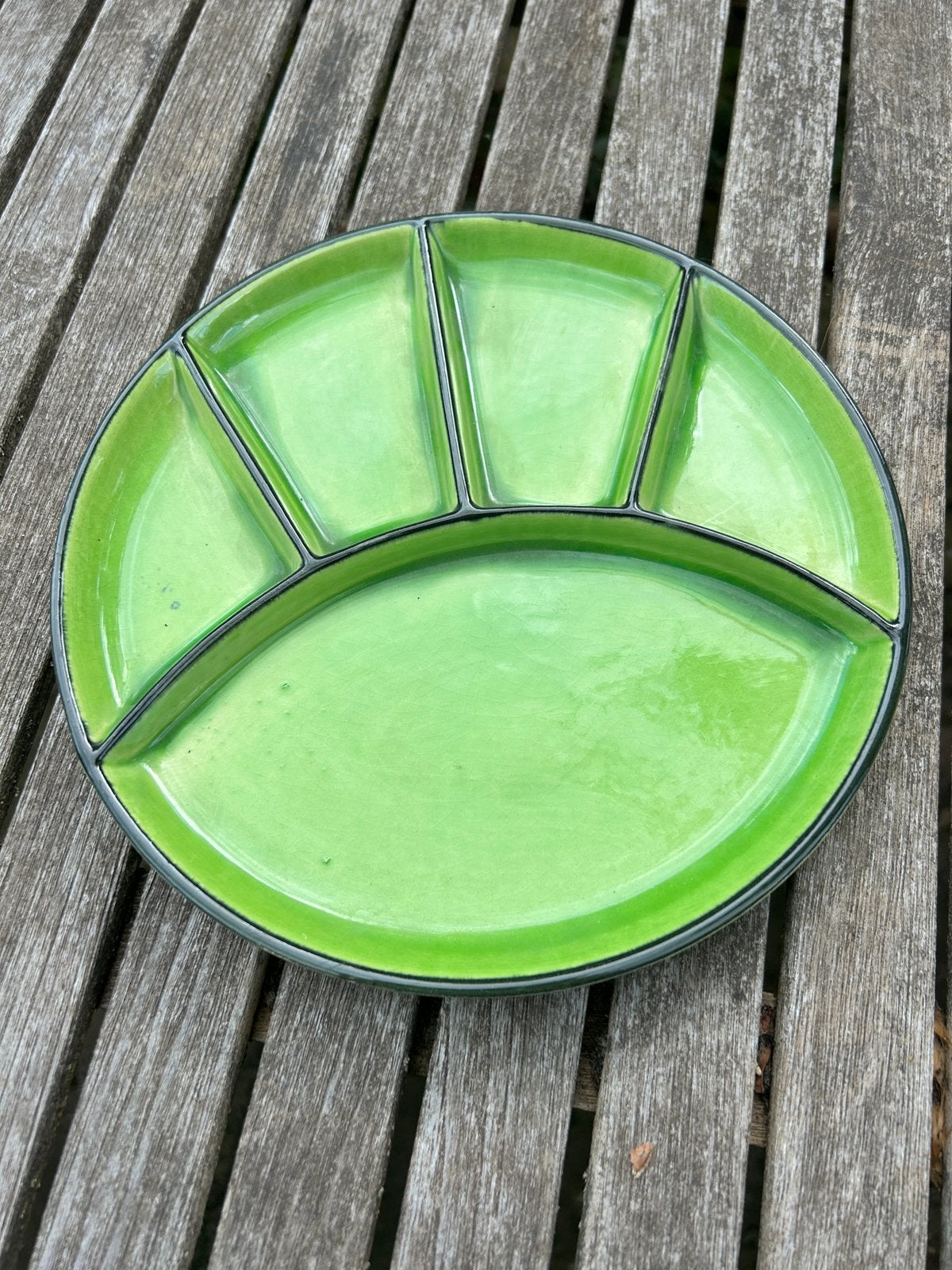 Jasba fonduebord, Overige merken, Keramiek, Vintage, Ophalen of Verzenden