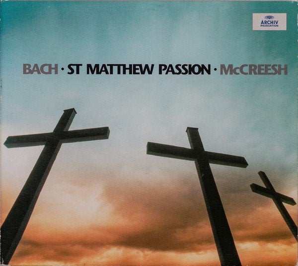 BACH St Matthew Passion 2 - CD McCREESH ARCHIV, Ophalen of Verzenden, Barok, Gebruikt, Overige typen