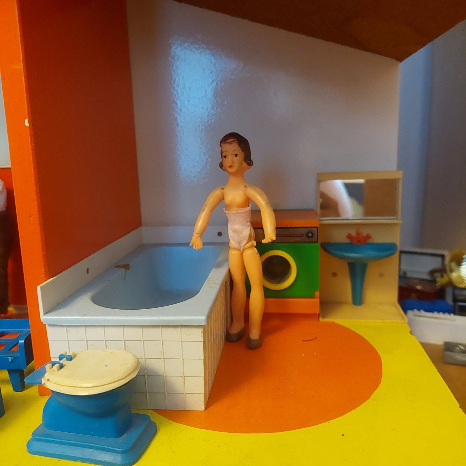 popje voor poppenhuis, Ophalen of Verzenden, Zo goed als nieuw, Poppenhuis