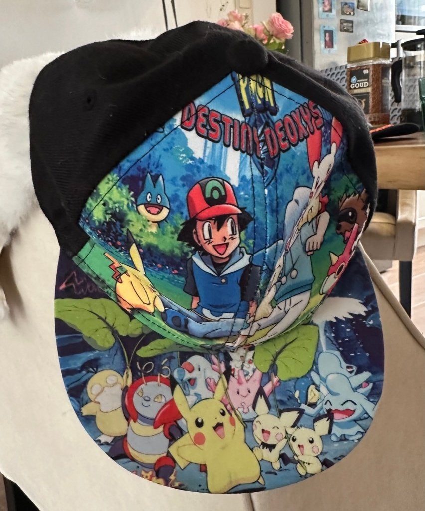 Pokemon pet cap Destiny Deoxys Pikachu Pika one size, 134 t/m 140, Pokemon, Jongen of Meisje, Nieuw