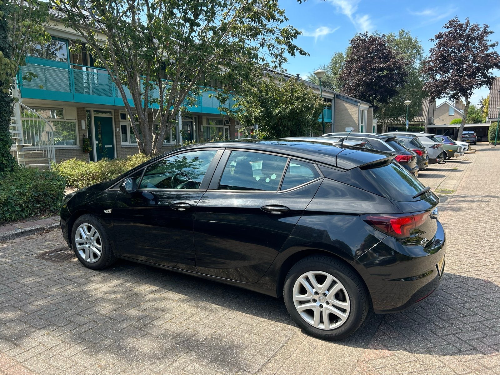 Opel Astra 1.0 Turbo 77KW 5D 2016 Zwart, Auto's, Opel, 610 kg, Handgeschakeld, Particulier, 3 cilinders