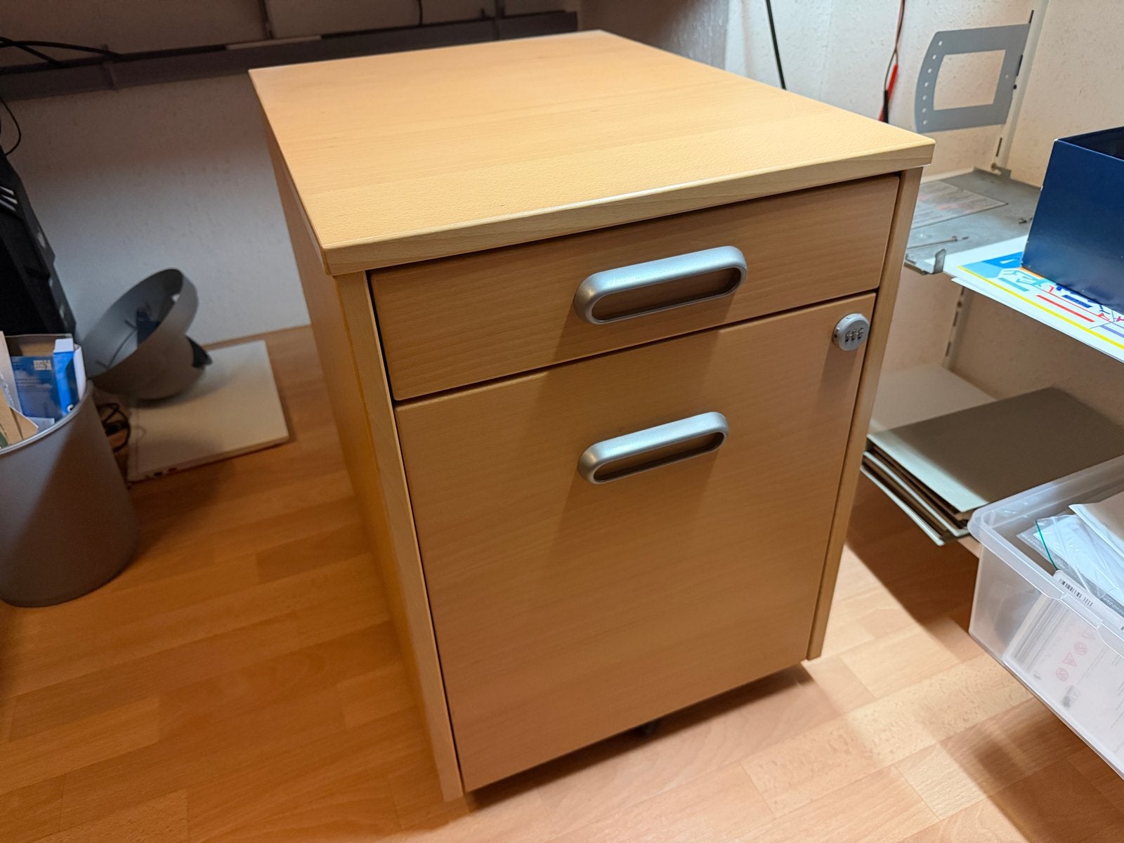 Ladekastje met hangmappen, Ophalen, Minder dan 50 cm, Zo goed als nieuw, 3 of 4 laden