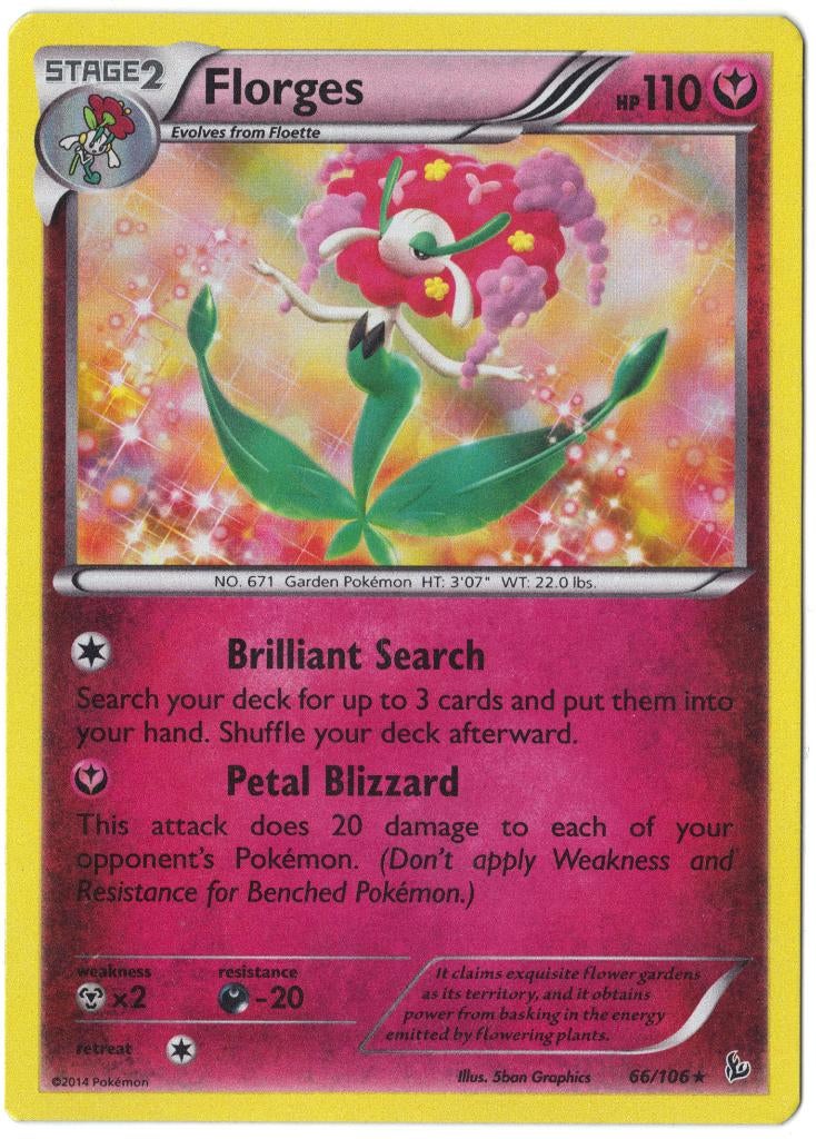 Flashfire,  Florges [holo] 66/106, Verzenden, Nieuw, Losse kaart