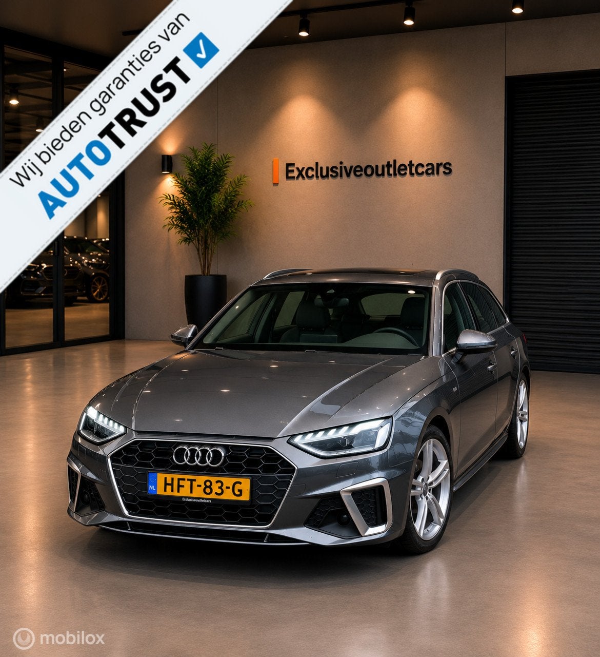 Audi A4 Avant 2.0 TFSI S Line Hybrid Trekhaak Matrix, Auto's, Gebruikt, Euro 6, 4 cilinders, 1984 cc