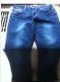 Dames spijkerbroek blauw Roze player mt 42, Blauw, Maat 42/44 (L), Ophalen of Verzenden, Zo goed als nieuw