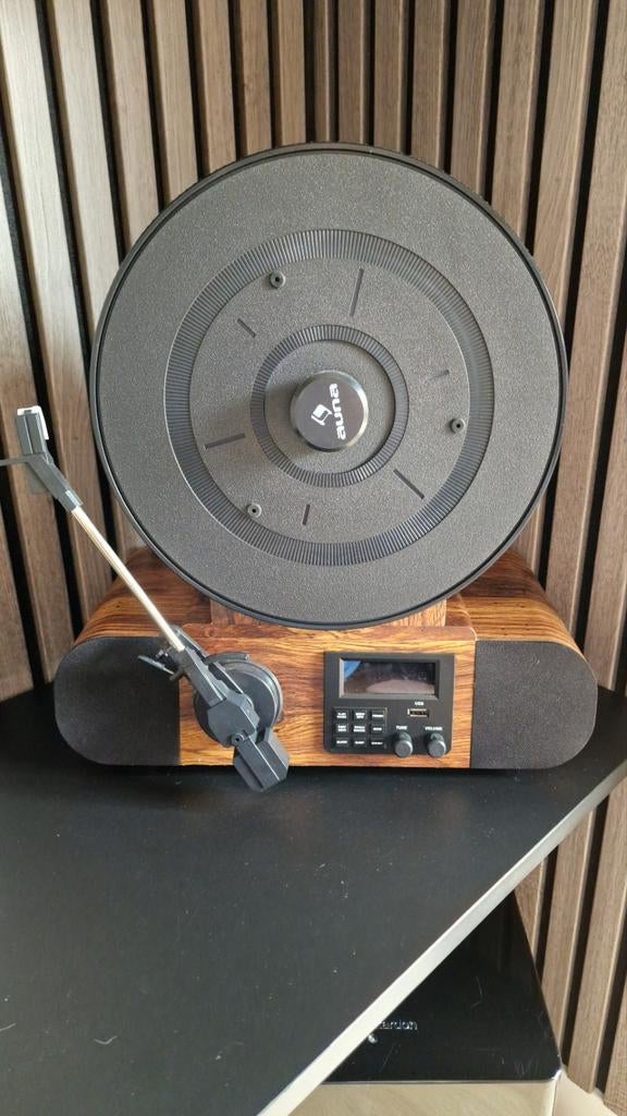 Auna verticale pick-up, Zo goed als nieuw, USB-aansluiting, Platenspeler, Ophalen