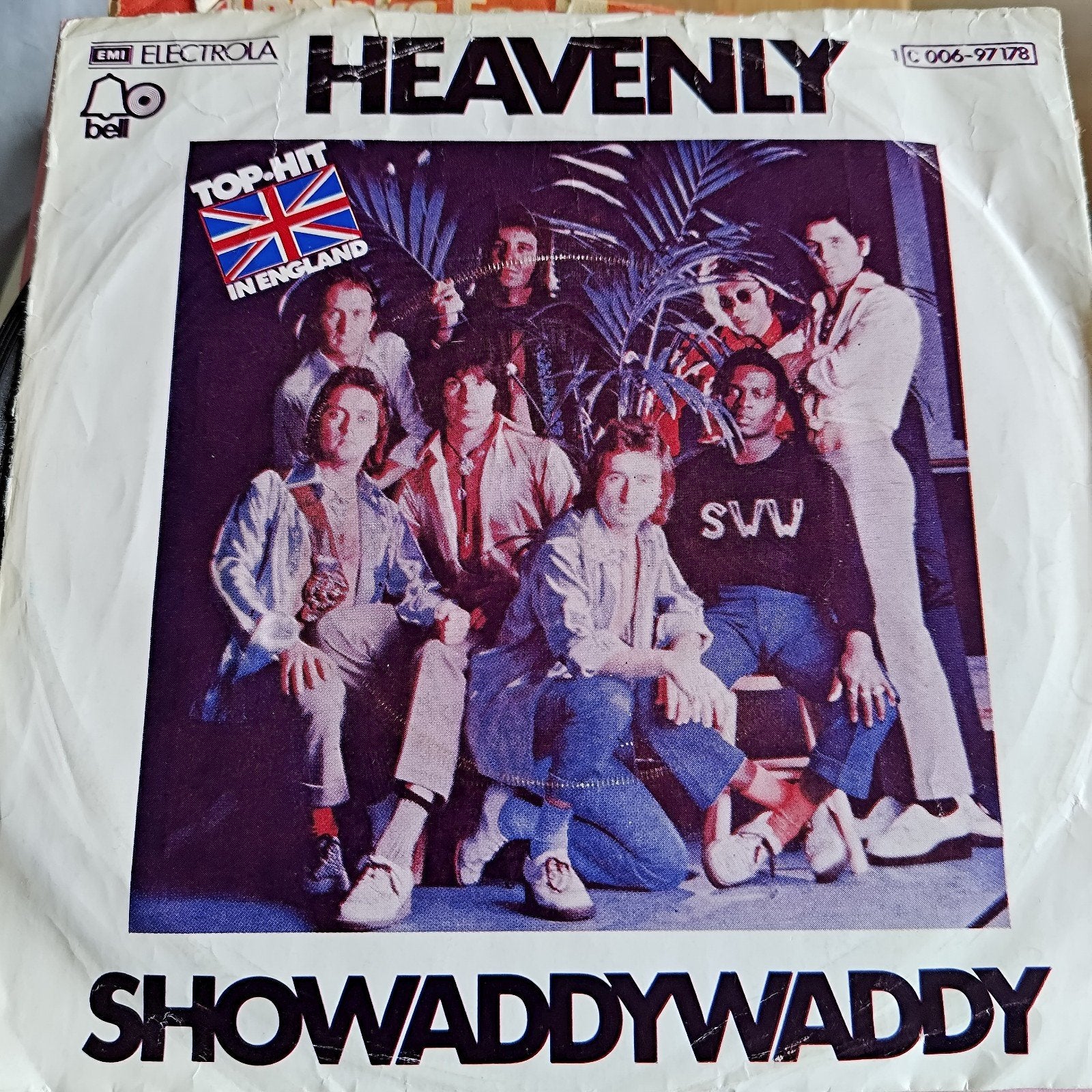 Showaddywaddy - Heavenly (Vinyl Single), Gebruikt, Fotohoes, 7 inch, Ophalen of Verzenden