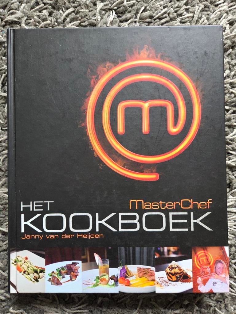 Janny van der Heijden - Masterchef - Het kookboek, Ophalen of Verzenden, Gelezen, Janny van der Heijden