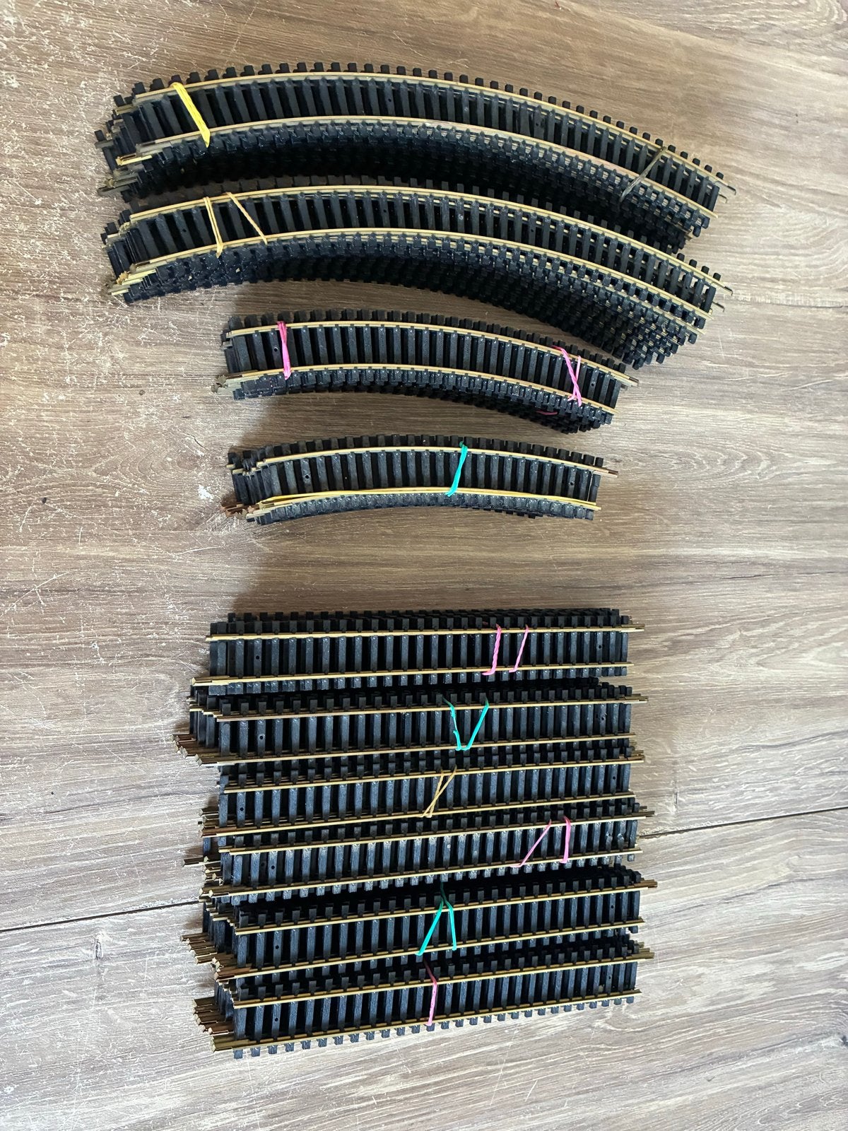 100 nette Fleischmann rails, Ophalen of Verzenden, Gebruikt, Rails, Fleischmann