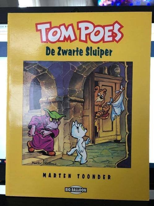 de zwarte sluiper tom poes k3, Eén stripboek, Ophalen of Verzenden, Zo goed als nieuw