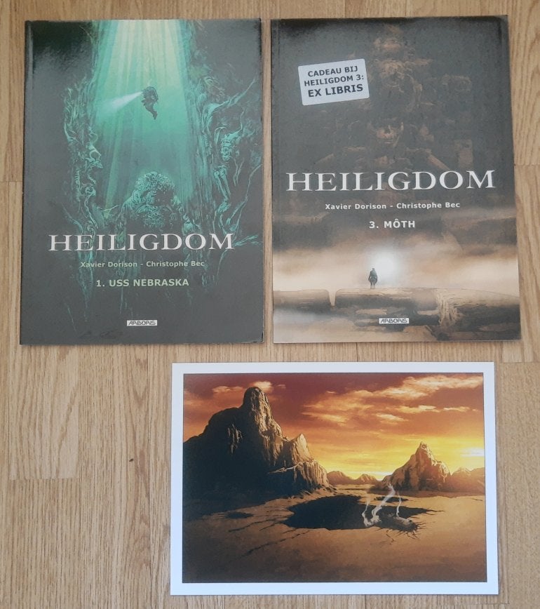 THRILLER / serie Heiligdom + PRENT Christophe Bec & Xavier, Meerdere stripboeken, Ophalen of Verzenden, Zo goed als nieuw