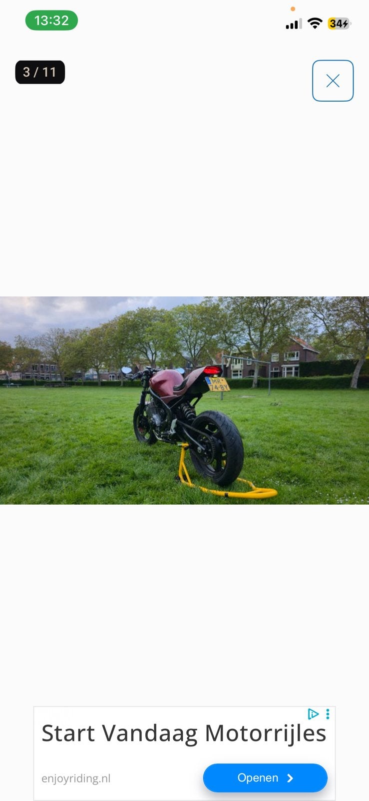 Yamaha 600cc, Motoren, Sportuitlaat, 4 cilinders, Particulier, Minimaal motorrijbewijs A2