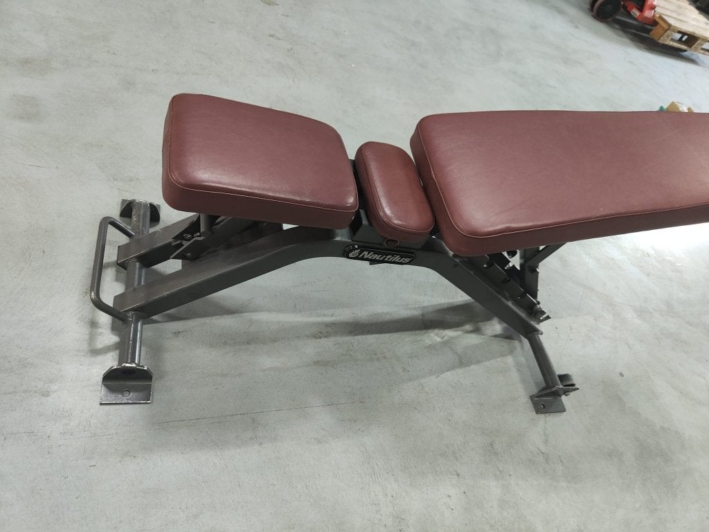 Nautilus verstelbaar fitness bankje, -, Benen, -, Ophalen of Verzenden