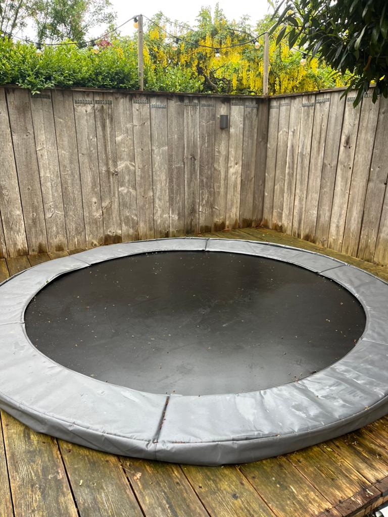 Avyna Trampoline 330 cm doorsnede, Ophalen of Verzenden, Gebruikt